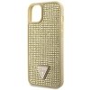 Guess GUHCP14SHDGTPD iPhone 14 / 15 / 13 6.1 złoty/gold hardcase Rhinestone Triangle
